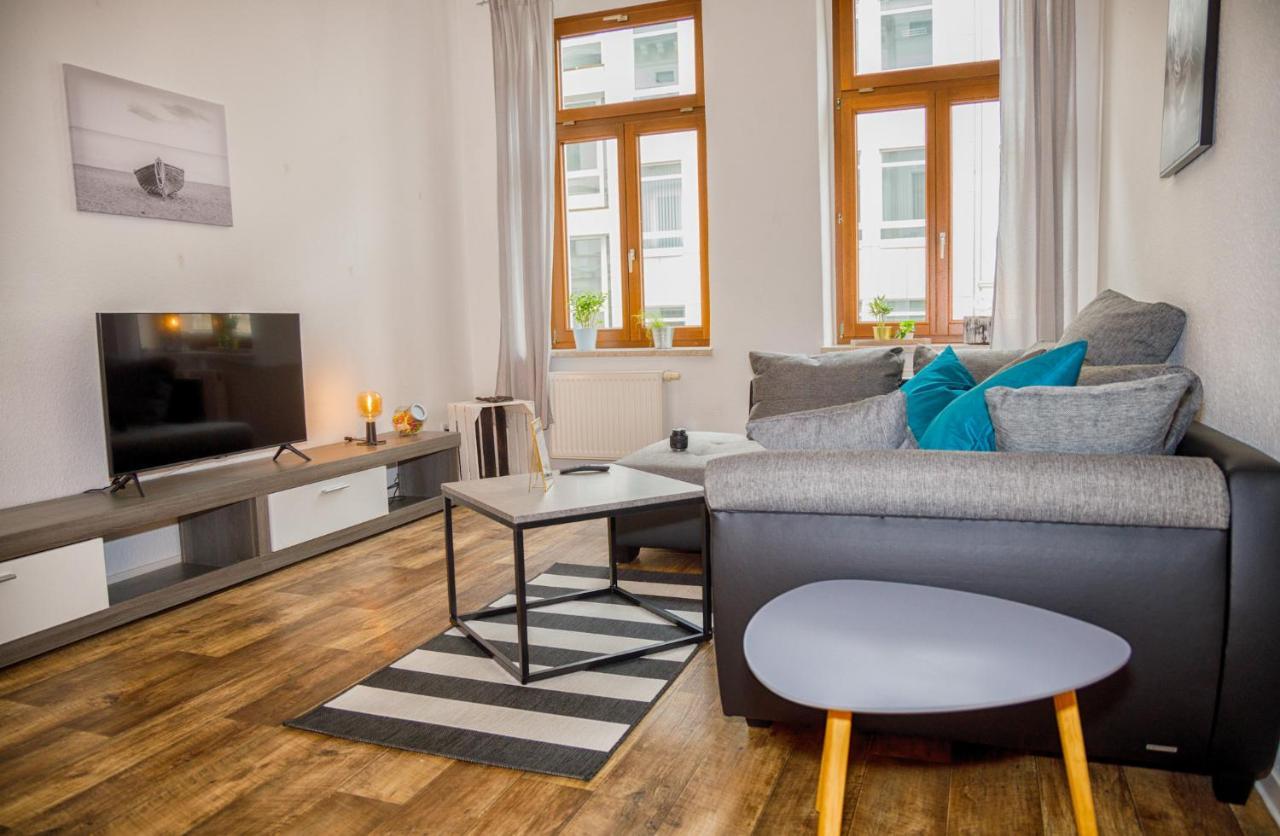 Blue Chili 20 - Zentral In Der City Wlan Bis 4 Pers Magdeburg Eksteriør billede